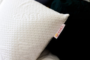 JUVEA® Elevate — High-Profile Natural Talalay Latex Pillow with Tencel Cover