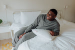 Load image into Gallery viewer, JUVEA® Essential Low-Profile Talalay Latex Pillow with Organic Cotton Cover
