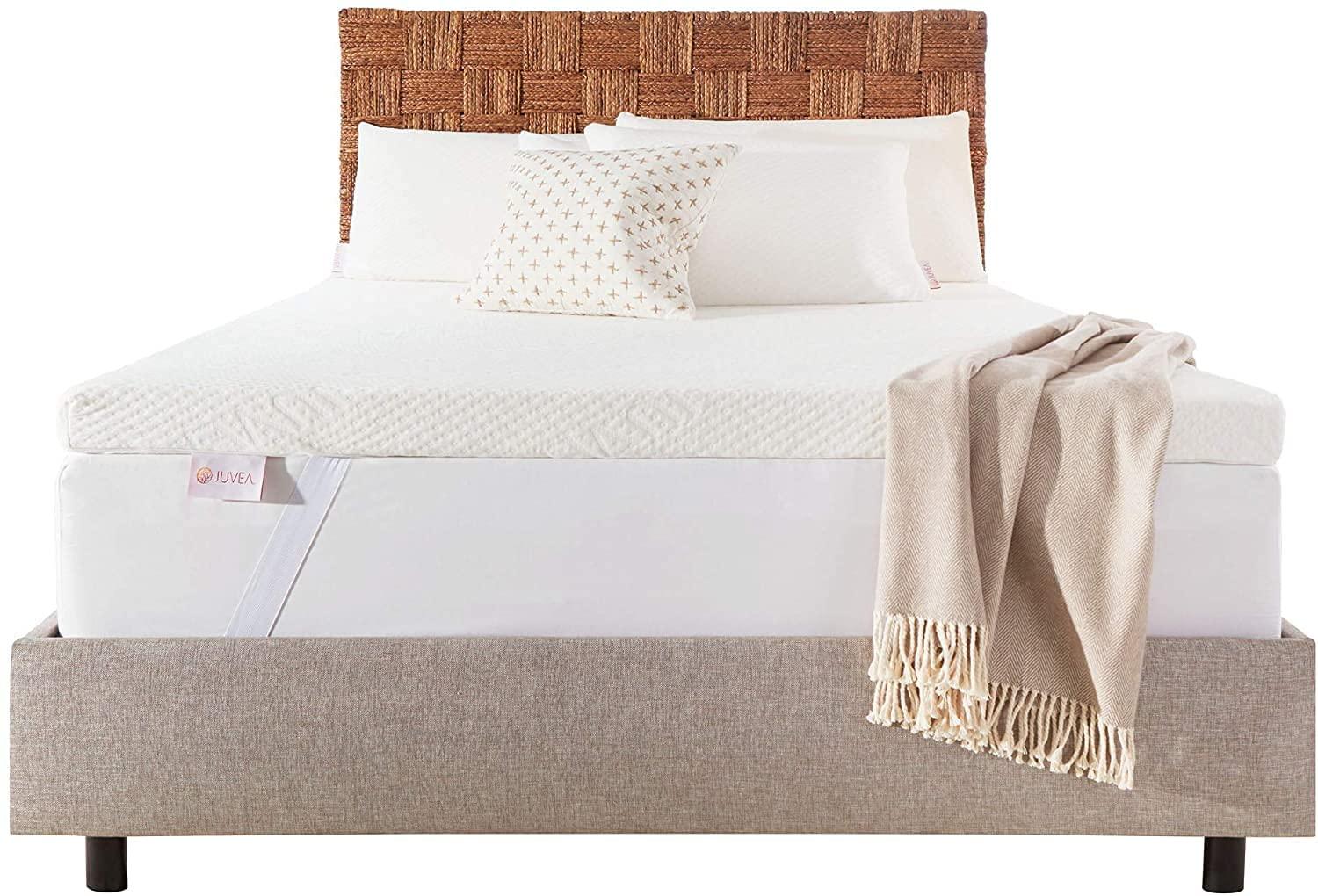 JUVEA Topper — Natural Down Alternative Talalay Latex with Pillow